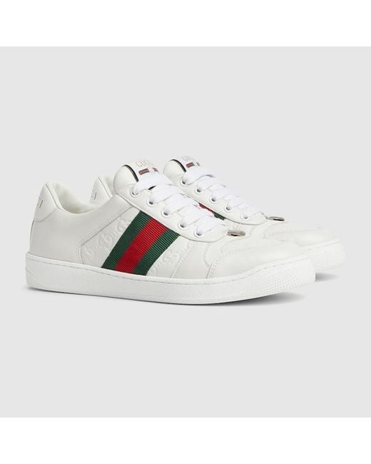 Sneaker Screener di Gucci in White