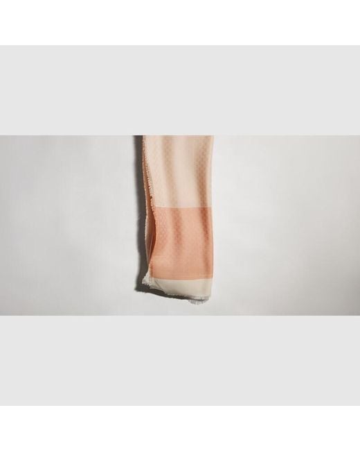 Gucci Natural Gg Wool Cashmere Silk Stole