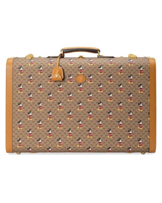 Gucci Natural Disney X Large Suitcase for men