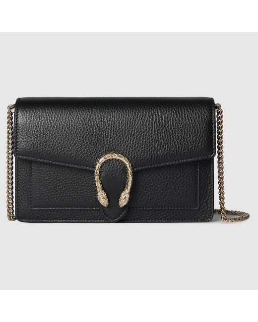 Gucci Black Dionysus Wallet On Chain