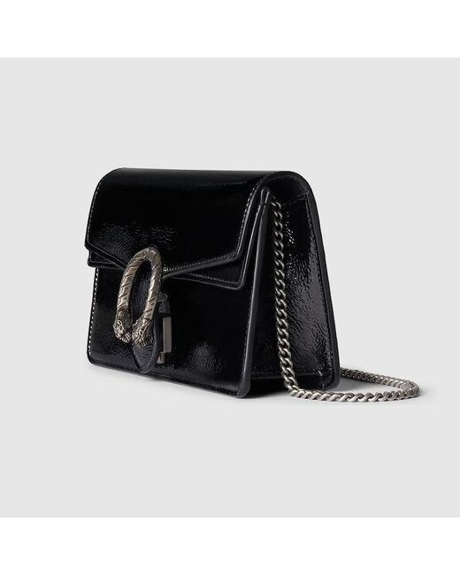 Gucci Black Dionysus Super Mini Bag