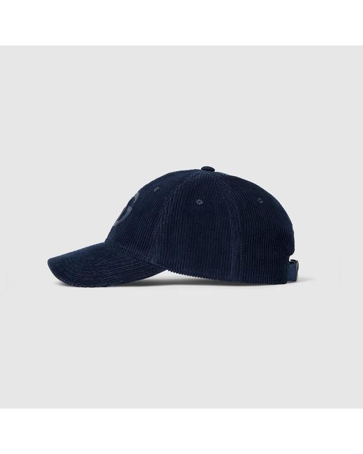 Cappellino Da Baseball di Gucci in Blue da Uomo