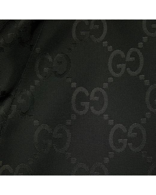 Gucci Black GG Nylon Canvas Jacket for men