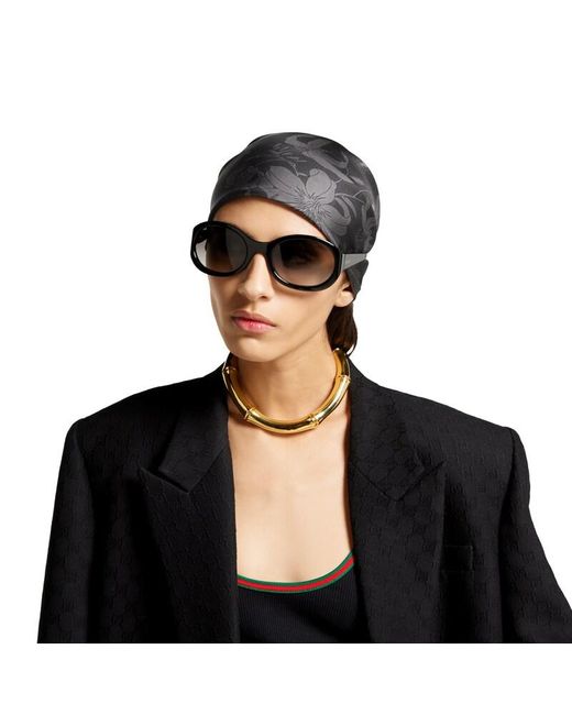 Collier Ras De Cou Bamboo, Taille Gucci en coloris Metallic