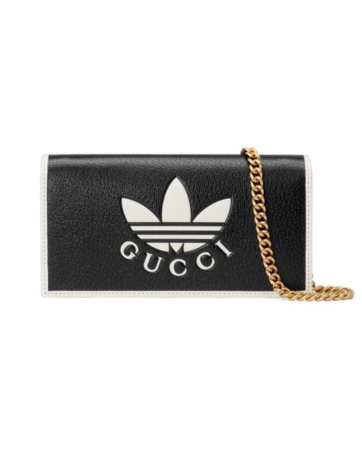 Portefeuille adidas x avec chaîne Gucci en coloris Noir | Lyst