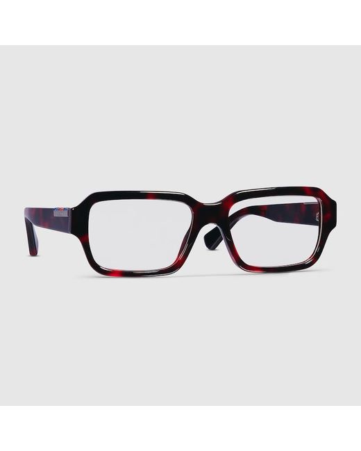 Occhiali Da Sole Rettangolari di Gucci in Brown da Uomo