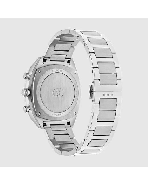 Gucci Interlocking Uhr, 41 Mm in Metallic für Herren