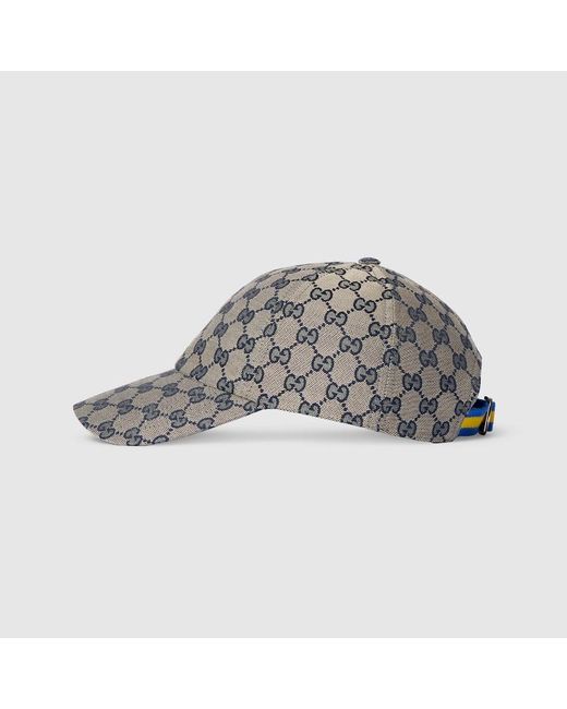 Casquette En Toile De Coton Motif Gg, Taille Gucci pour homme en coloris Gray