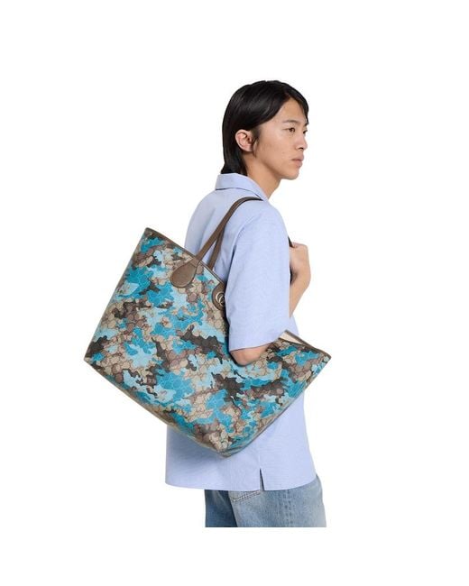 Gucci Blue Large Gg Tote Bag for men