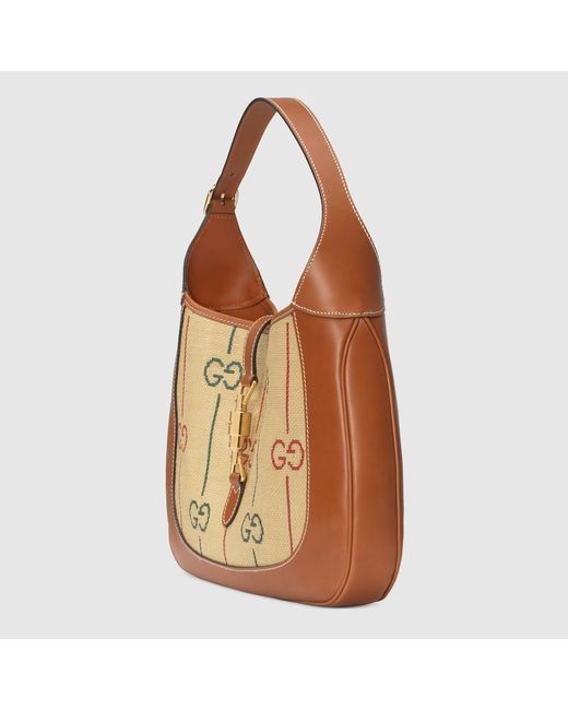 Gucci Brown Jackie 1961 Medium Shoulder Bag