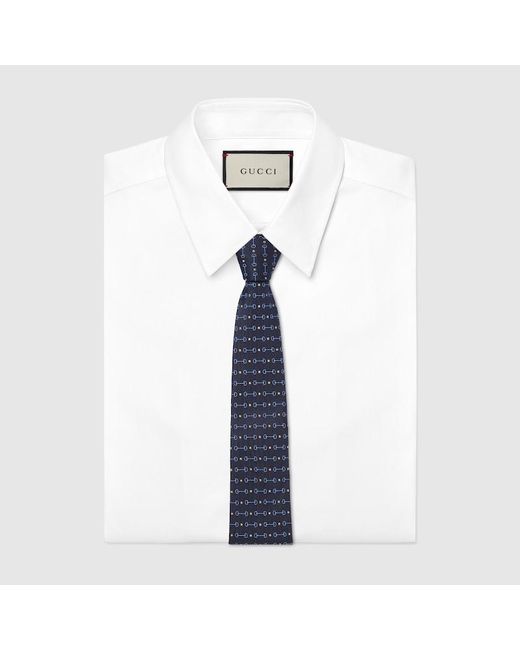 Cravatta di Gucci in Blue da Uomo