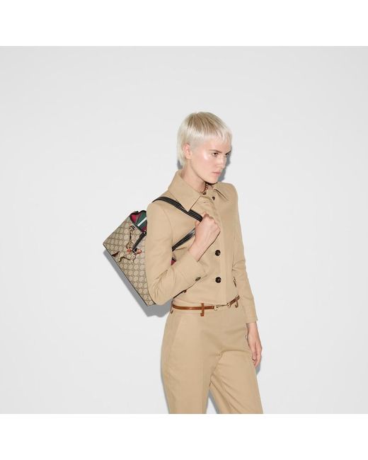 グッチ GGエンブレム ベージュ Gucci 〔Ggエンブレム〕ラージ トートバッグ, ベージュ, Gg