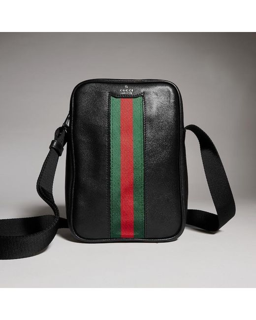 Gucci Black Mini Bag With Web