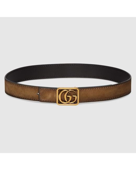 Gucci Black Reversible Gg Marmont Belt, Size 100 for men