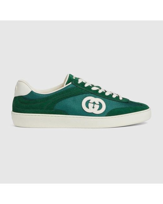 Sneaker Con GG di Gucci in Green da Uomo