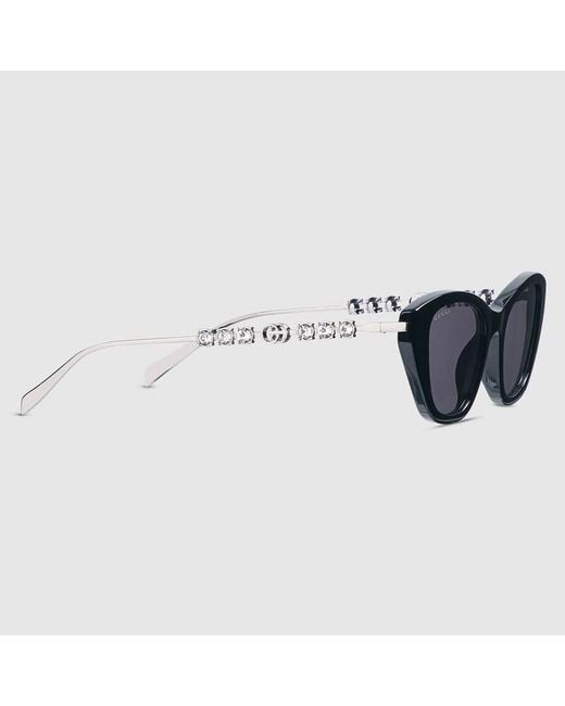 Gucci Blue Sonnenbrille