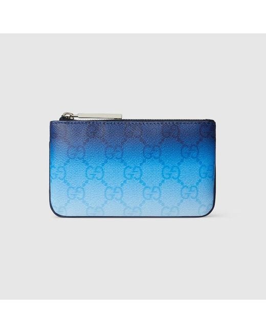 Gucci Chroma Key Pouch in Blue for Men | Lyst UK