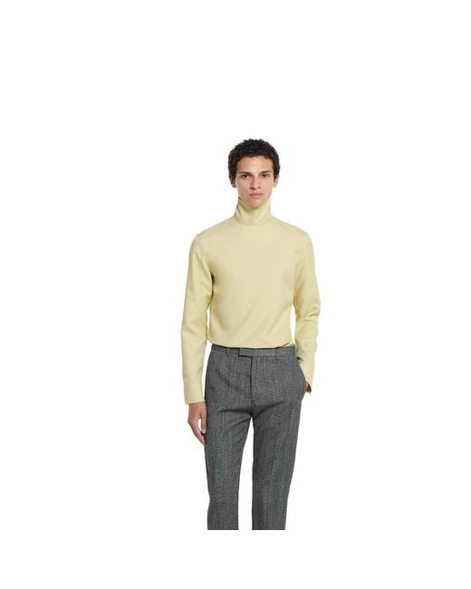 Gucci ポリエステルツイル シャツ, オレンジ, ウェア Yellow
