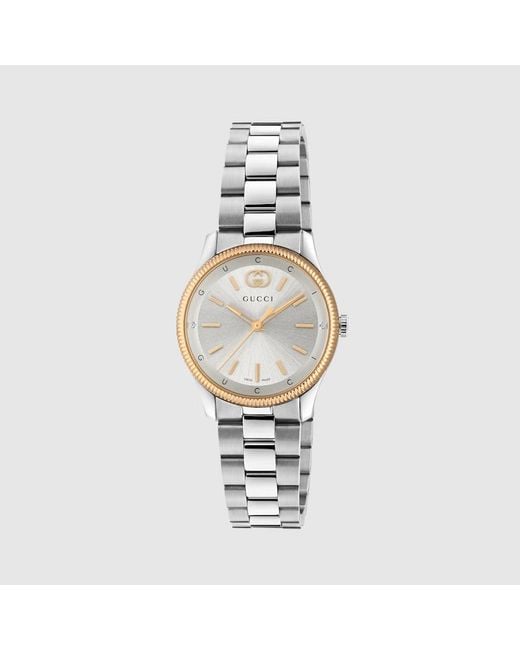 Gucci Metallic G-Timeless Watch, 29Mm