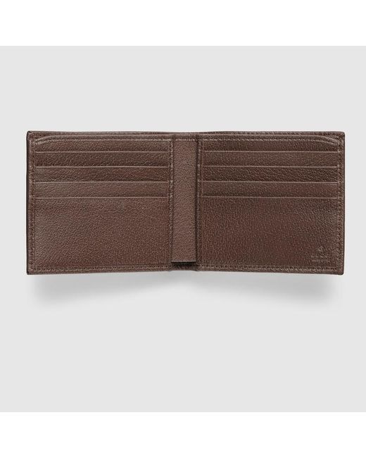 Gucci Multicolor Ophidia Bi-Fold Wallet for men