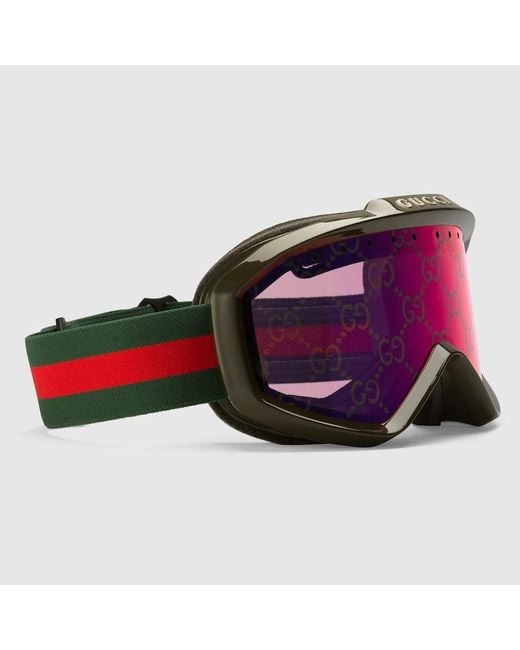 Gucci Purple Ski Goggles for men