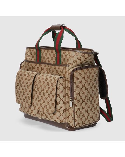 Gucci Metallic Original GG Diaper Bag for men