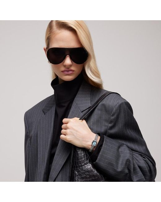 Gucci Blue G-Frame Watch, 14X18Mm