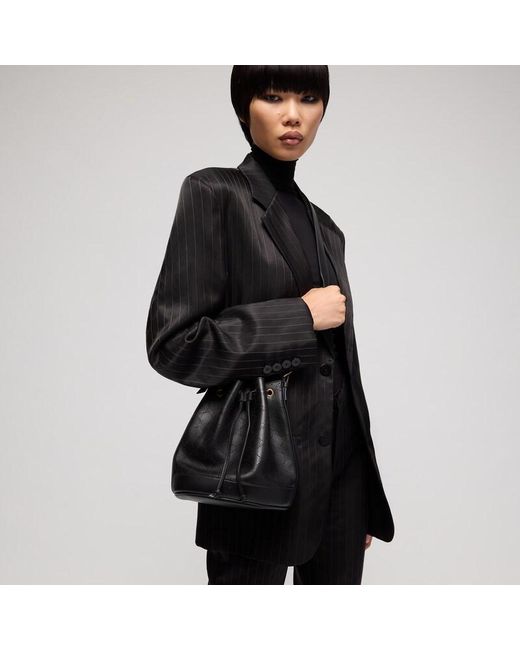 Borsa A Secchiello Mini Venice di Gucci in Black