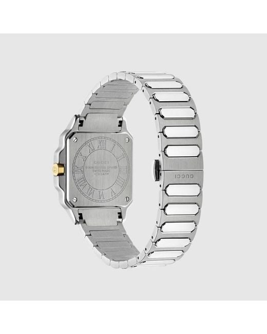 Gucci Metallic G-Flat Watch, 30Mm