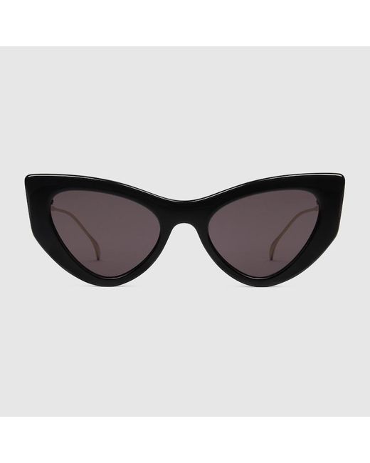 Gafas de Sol de Ojo de Gato Gucci de color Brown