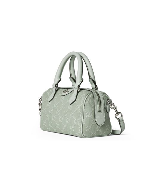 Gucci Green Ophidia GG Mini Top Handle Bag