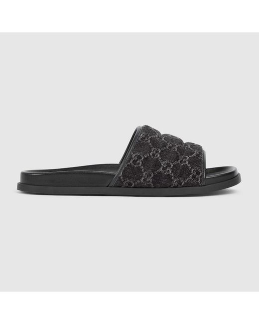 Gucci Black Slide Sandal for men