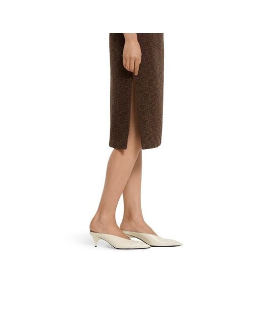 Sabot 97 Donna Con Tacco, Taglia di Gucci in White