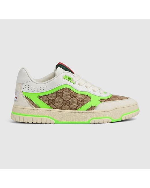 Gucci Green Re-web Sneaker