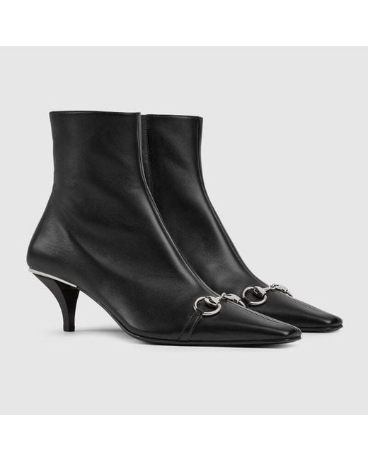 Gucci Black Vittoria Bootie