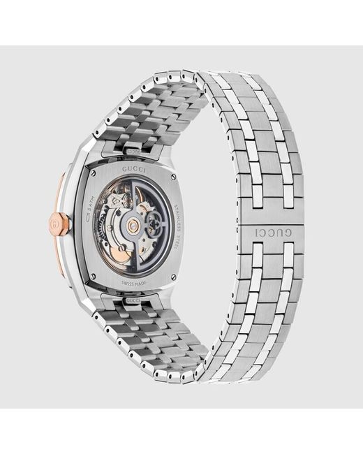Gucci Metallic 25H Watch, 40Mm for men