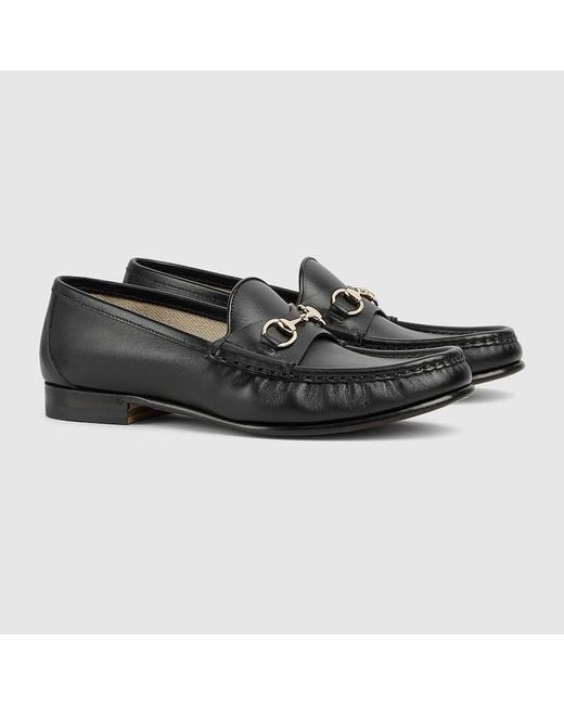 Gucci Black Horsebit 1953 Loafer, Leather