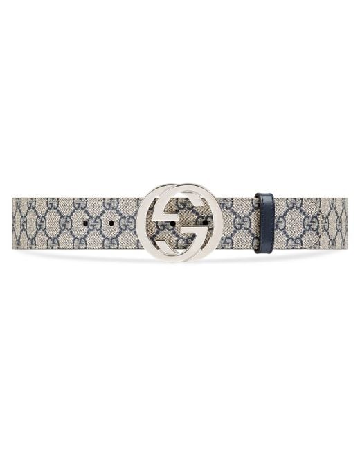 mens blue gucci belt