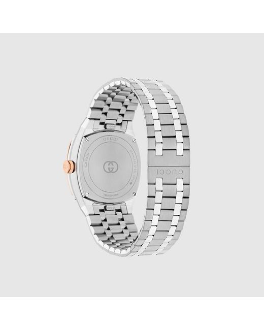Gucci Metallic 25H Watch, 30Mm