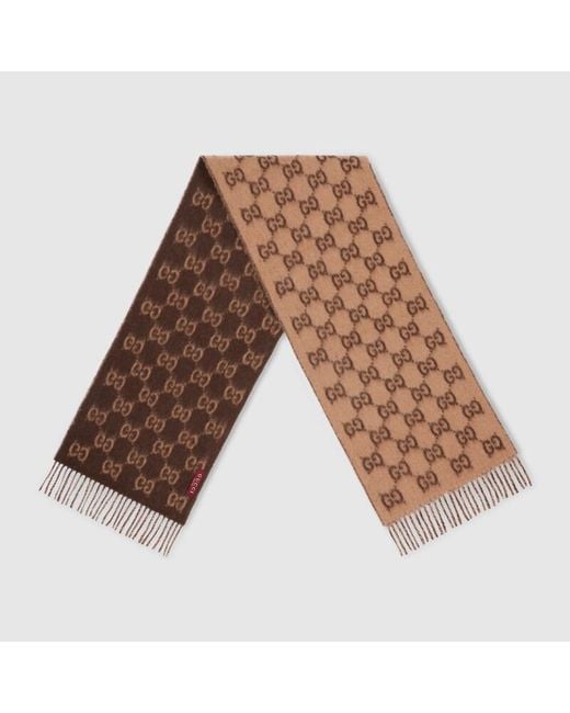 Sciarpa di Gucci in Brown da Uomo