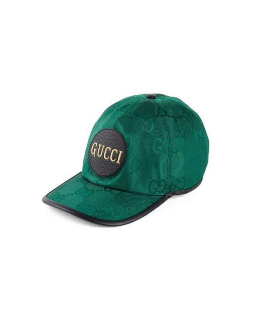 Gucci Green Off The Grid Baseball Hat for men