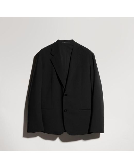 Gucci Black Technical Wool Blend Jacket for men