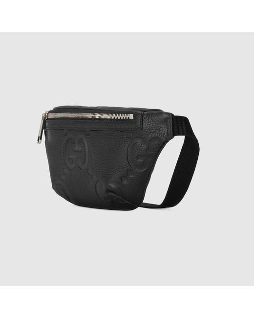 Marsupio Jumbo Gg Misura Piccola, Taglia 75 di Gucci in Black da Uomo