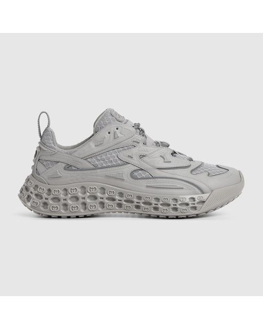 Gucci Gray Cub3D Sneaker, Other Materials for men