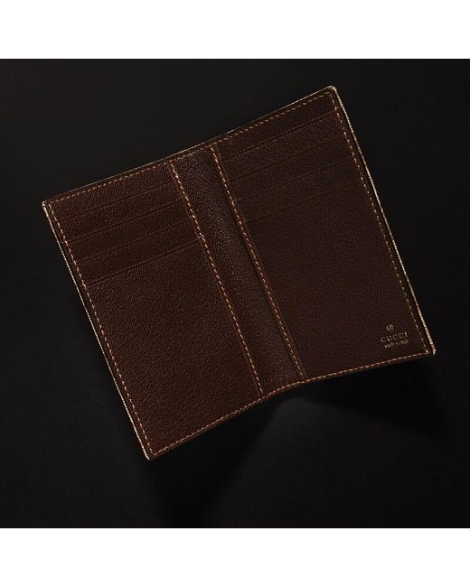 Gucci Natural Essence Classic Card Case for men
