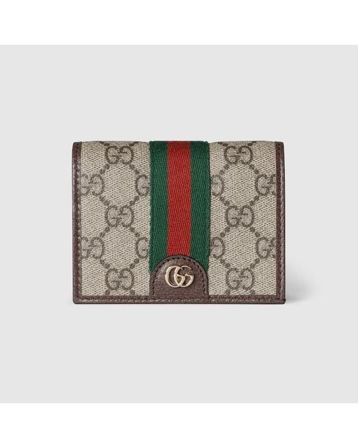 Gucci Green "Ophidia" Wallet