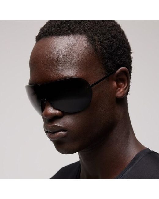 Gucci Brown Mask Frame Sunglasses