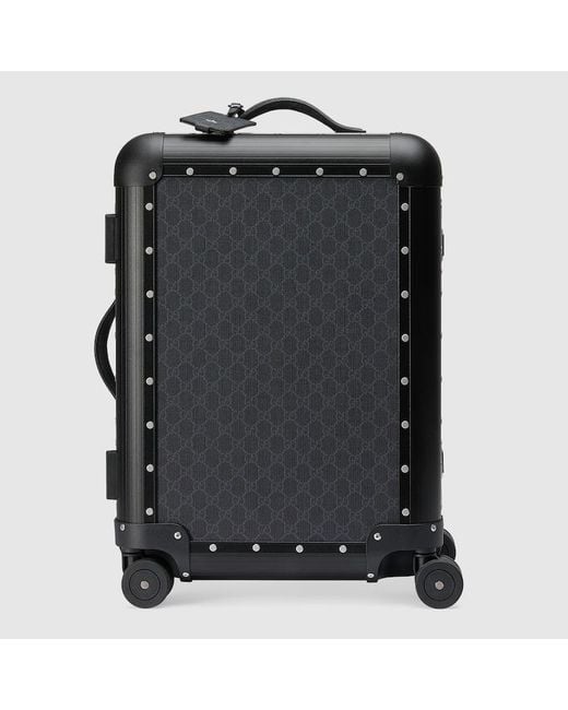 Gucci Black Porter Cabin Plus Trolley, , Other Materials