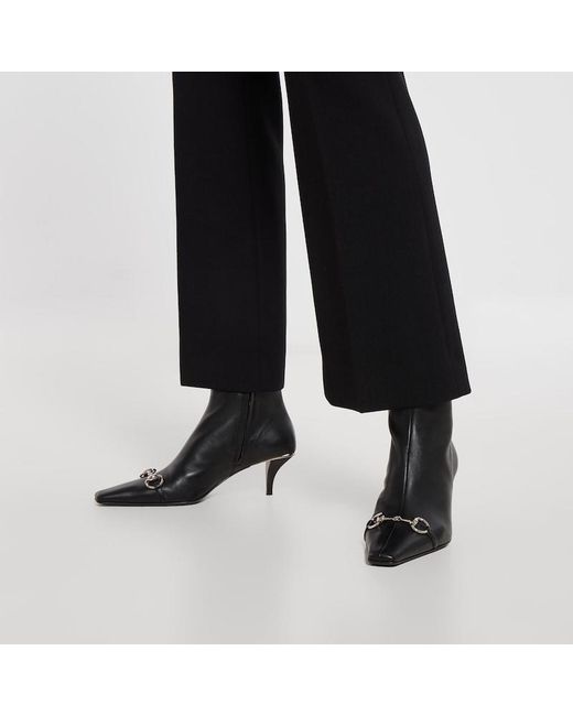 Gucci Black Vittoria Bootie