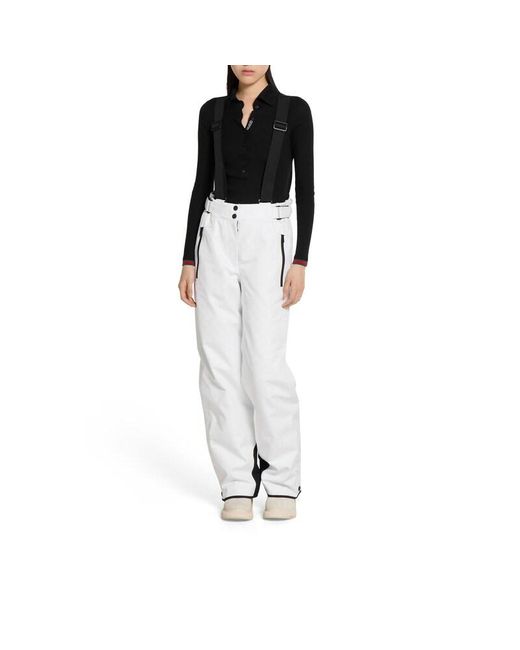 Gucci White Gg Technical Fabric Jacquard Pants, Ready-To-Wear